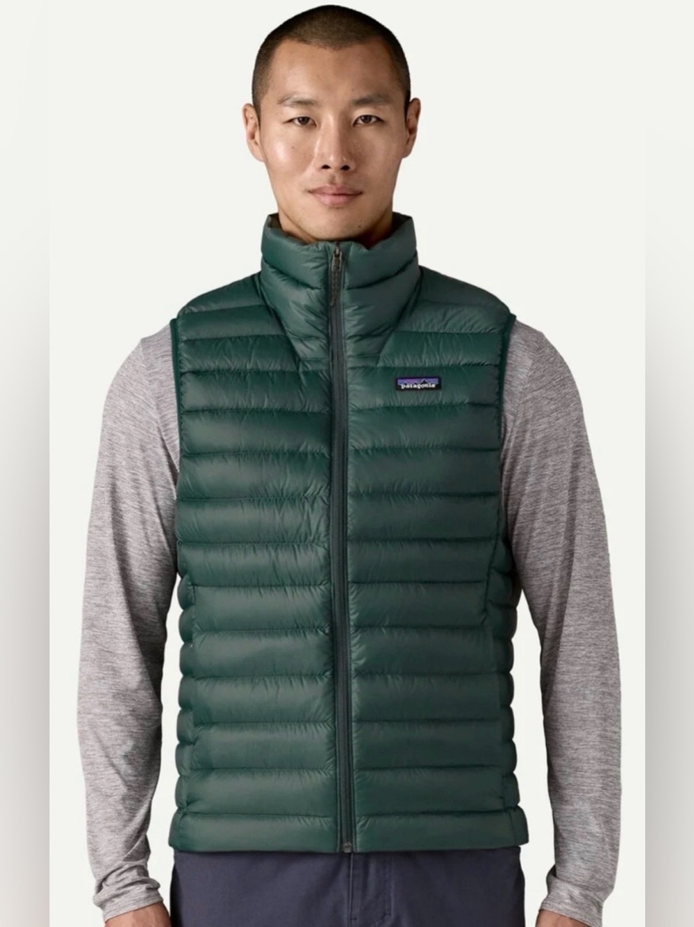 Patagonia Down Sweater Vest Cascade Green Men’s Size Large Brand New